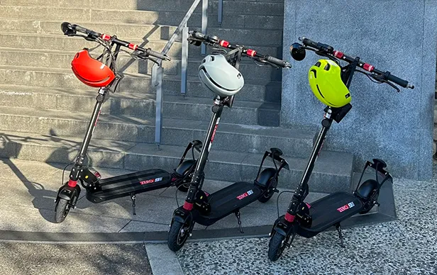 ホテルアナガ 電動キックボード