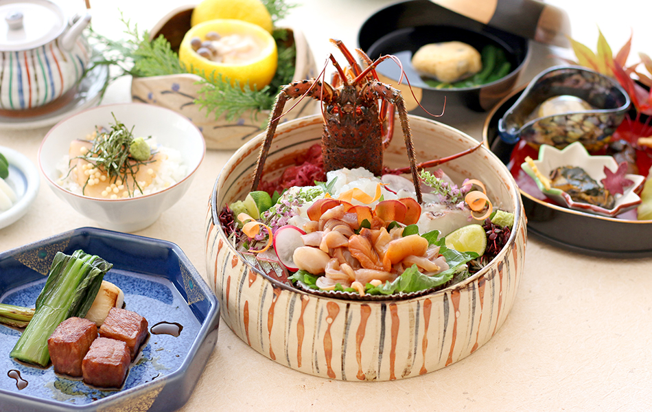 淡路島の旬を美味しく　アナガ・オーベルジュ（料理長おすすめ会席）