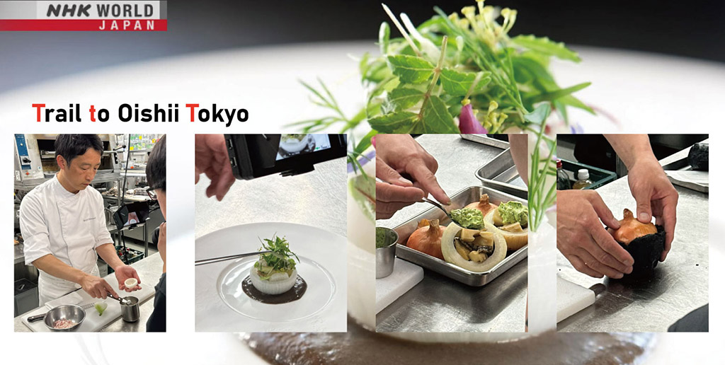 NHK WORLD JAPAN「Trail to Oishii Tokyo」にてホテルアナガが紹介されます